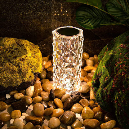 ROSE CRYSTAL LAMP